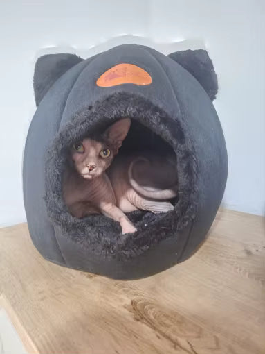 Cama para gato tipo iglú
