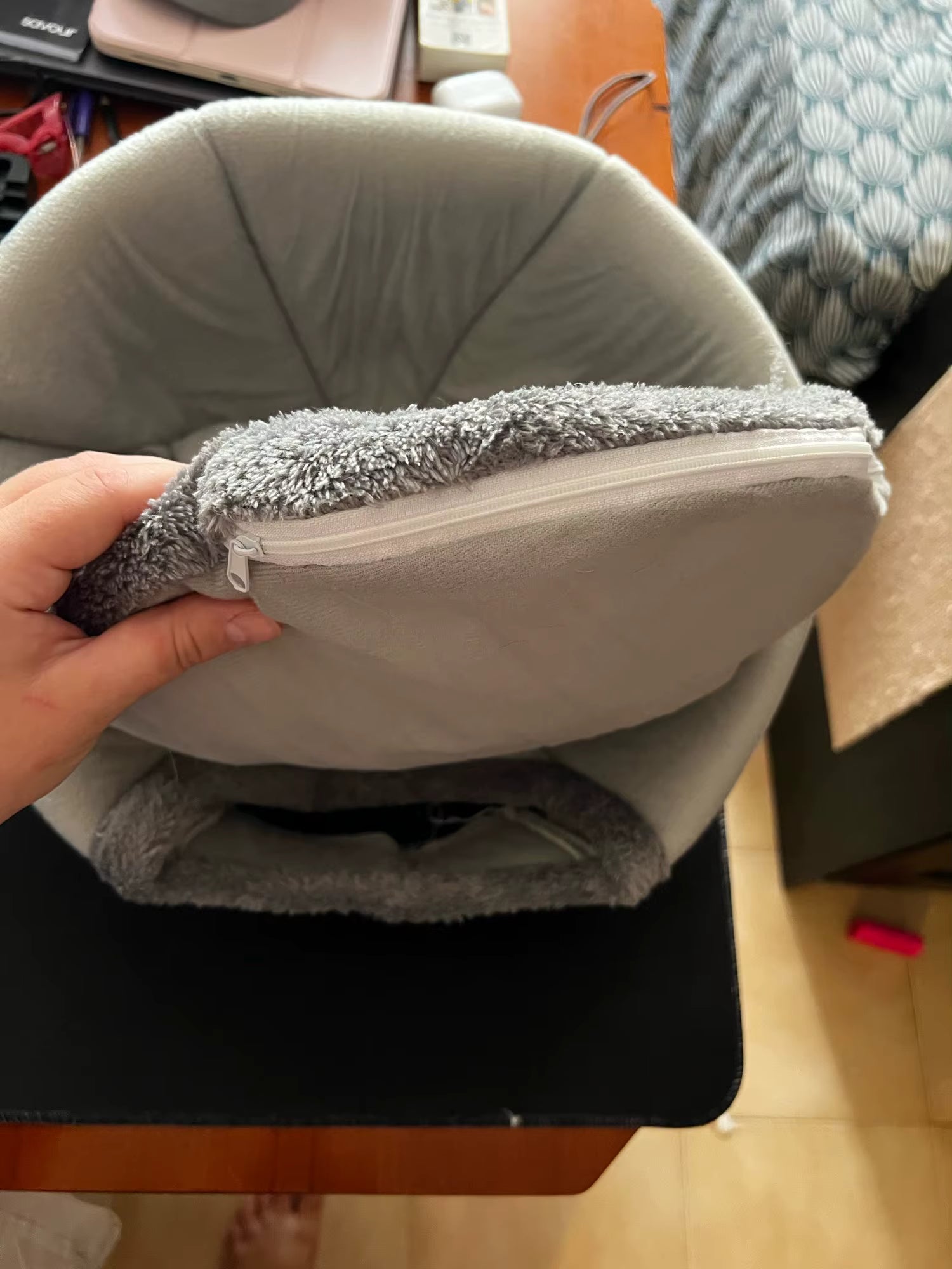 Cama para gato tipo iglú