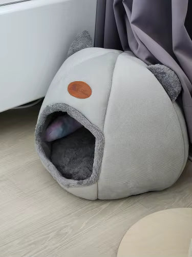 Cama para gato tipo iglú